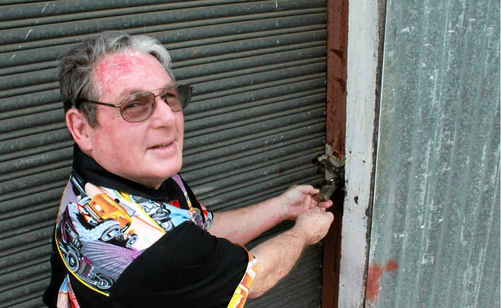 Matt Mason can’t wait to get the keys to the new digs for Warwick’s Men’s Shed. Matt Mason can’t wait to get the keys to the new digs for Warwick’s Men’s Shed.